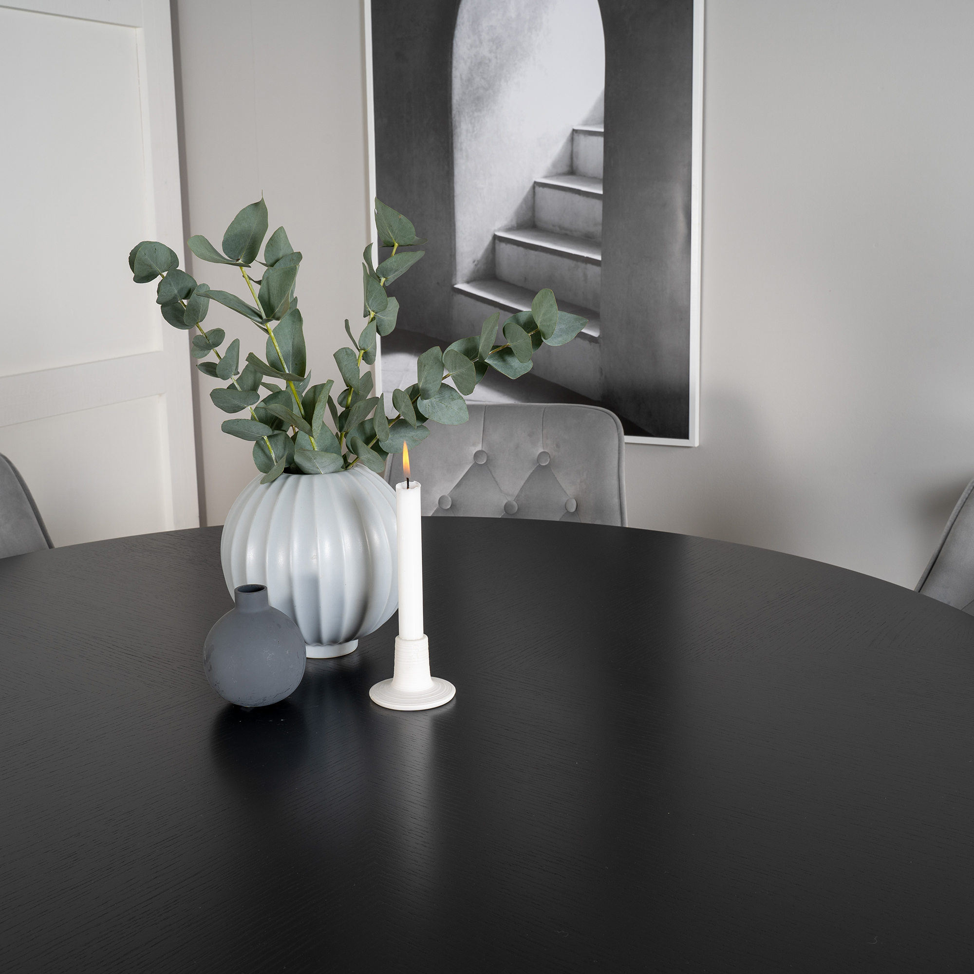 Spisegruppe furniture/fashion Copenhagen med 6 Vera Stoler