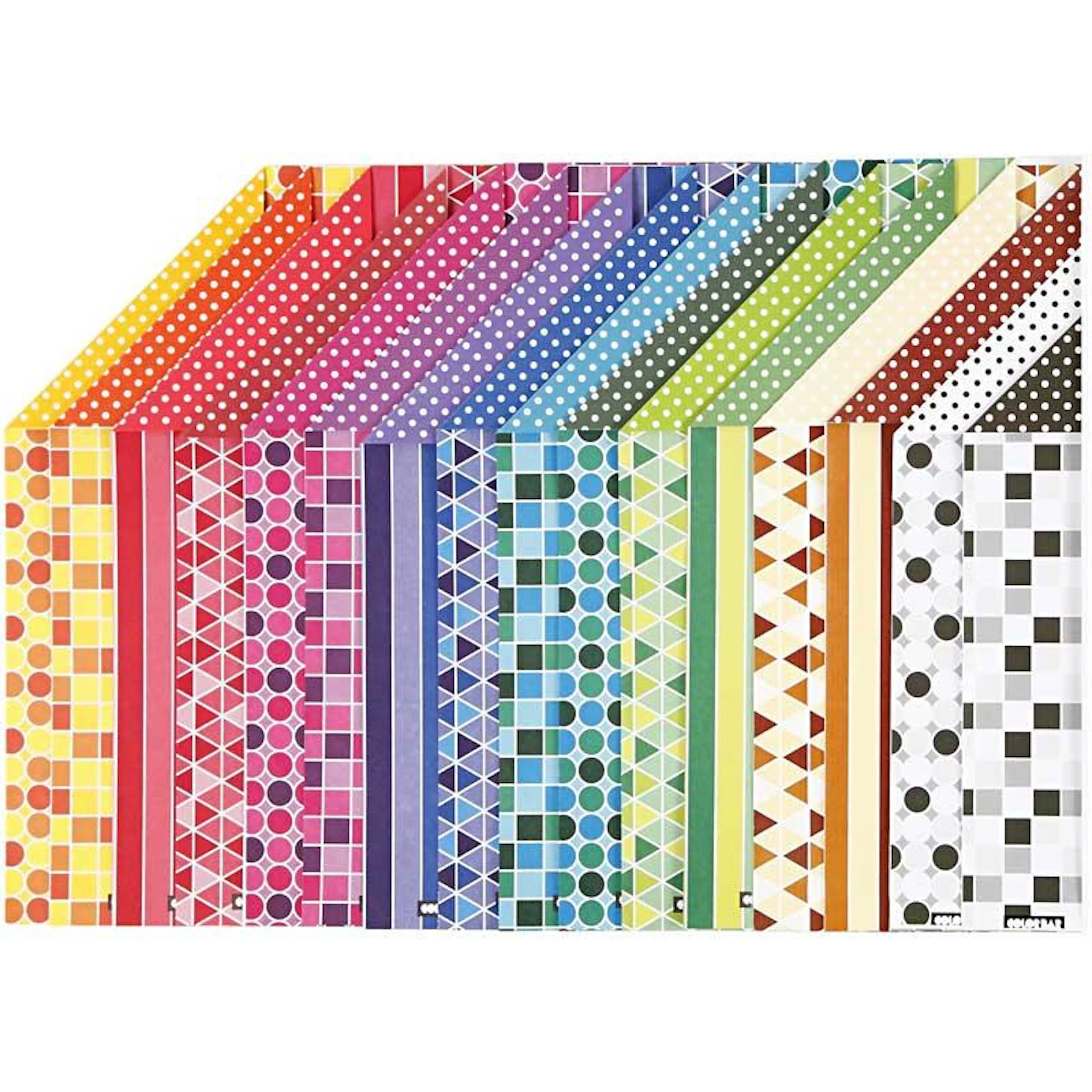 Rivekartong Creativ Company Color Bar Ass Farger A4 210x297 mm 250 g 1 Pk