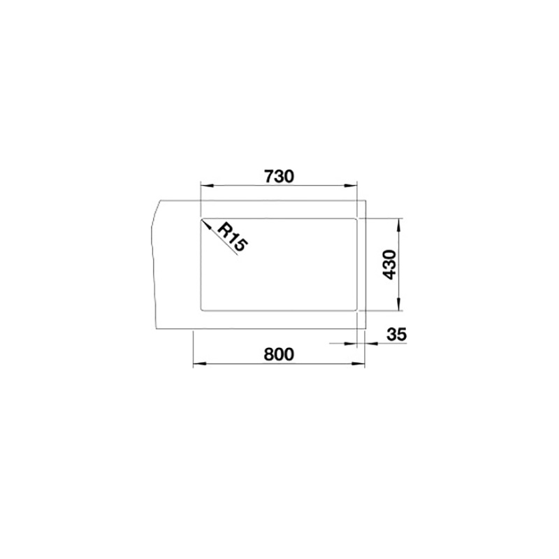 Kjøkkenvask Blanco Zerox 700 Durinox