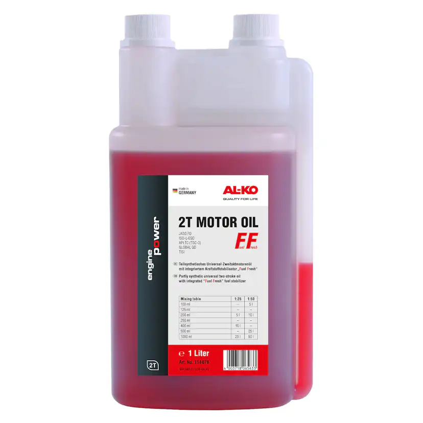 Olje Al-KO 2-Takts olje 1 l m/ Dispenser