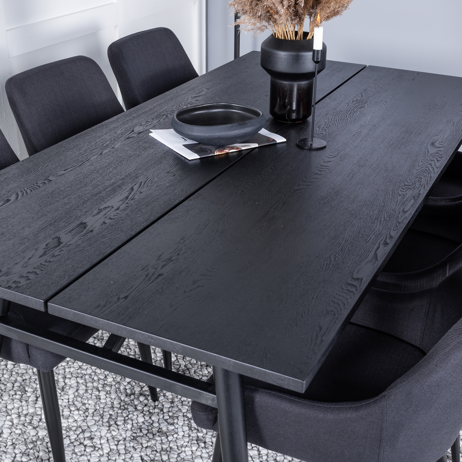 Spisegruppe Venture Home Salt med 6 Plake Stoler