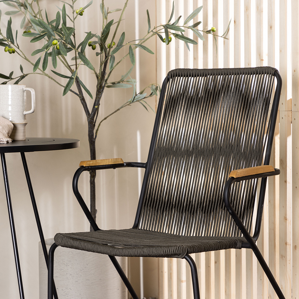 Cafégruppe Venture Home Bacong Bord med 2 Bois Stoler