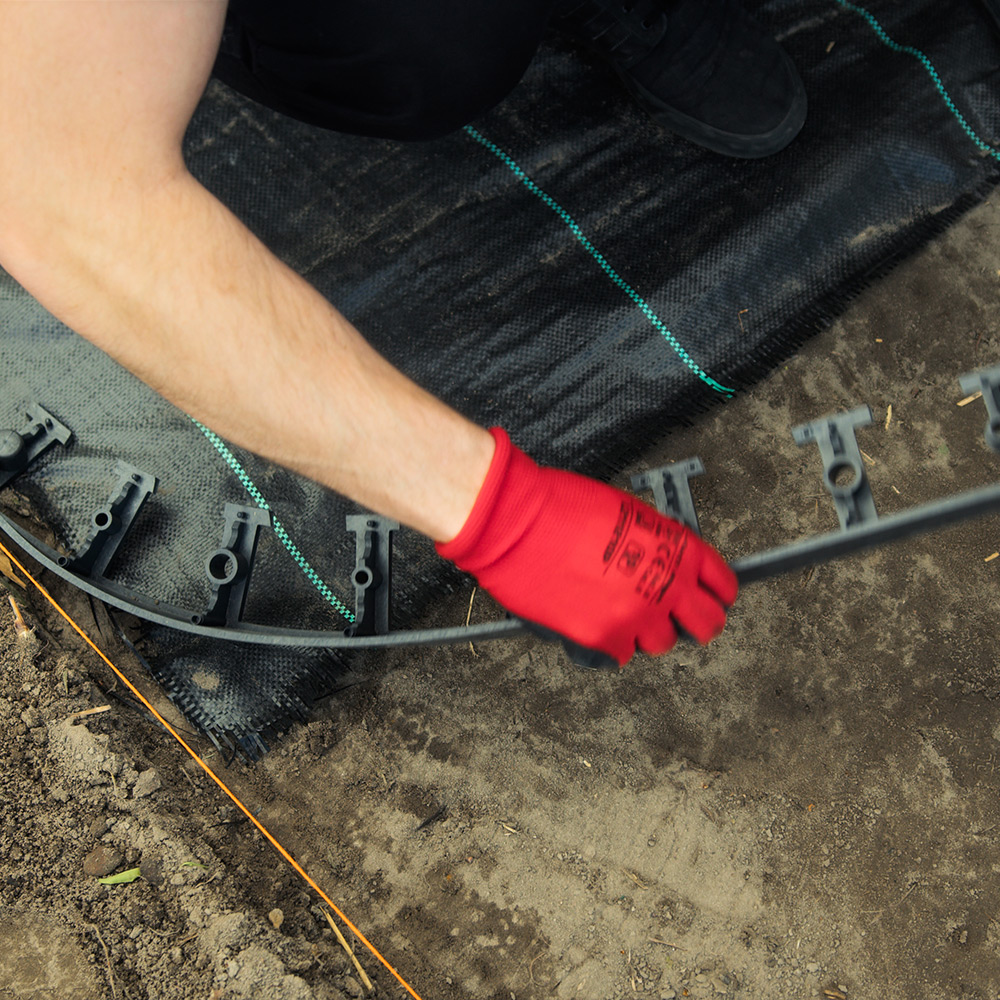 Kantstøtte Jabo GardenEdge Høyde 4,5 cm Lengde: 100 cm