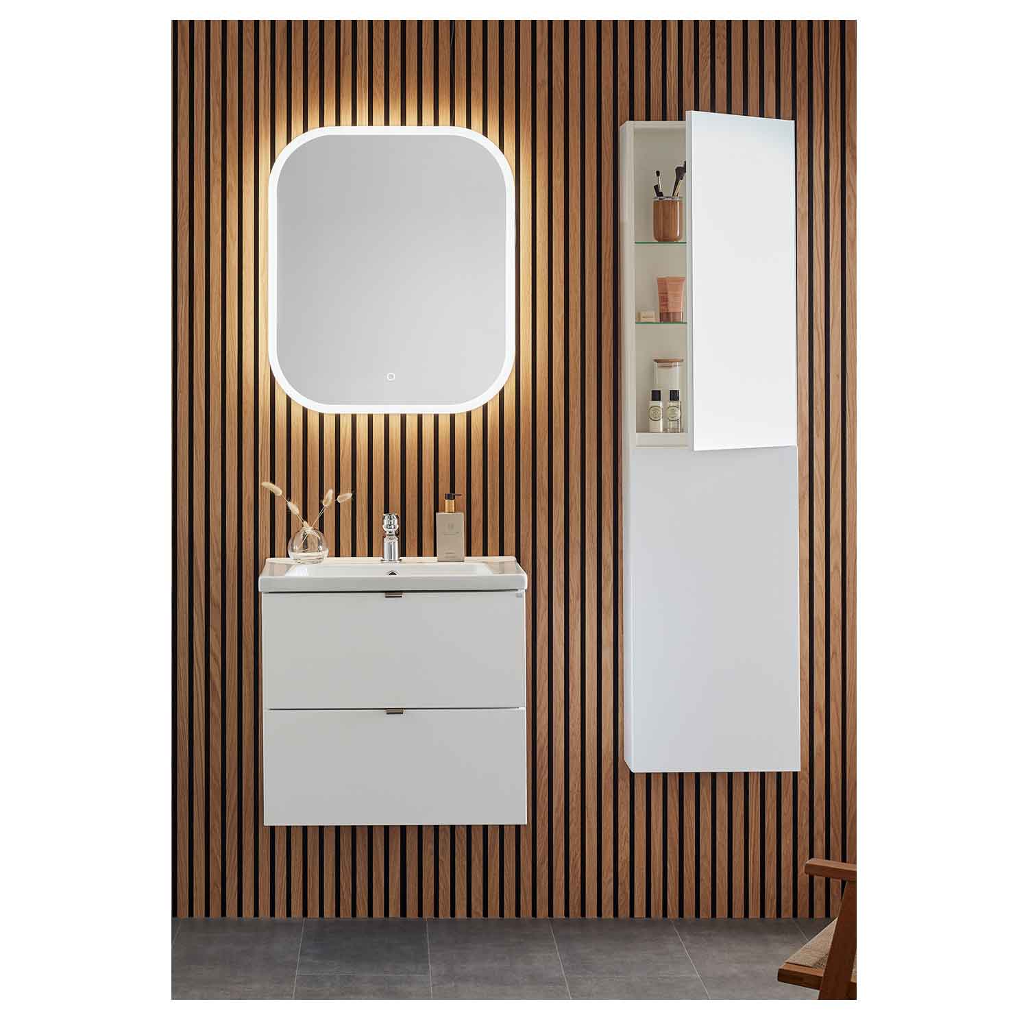 Speil Hafa Store Soft Led