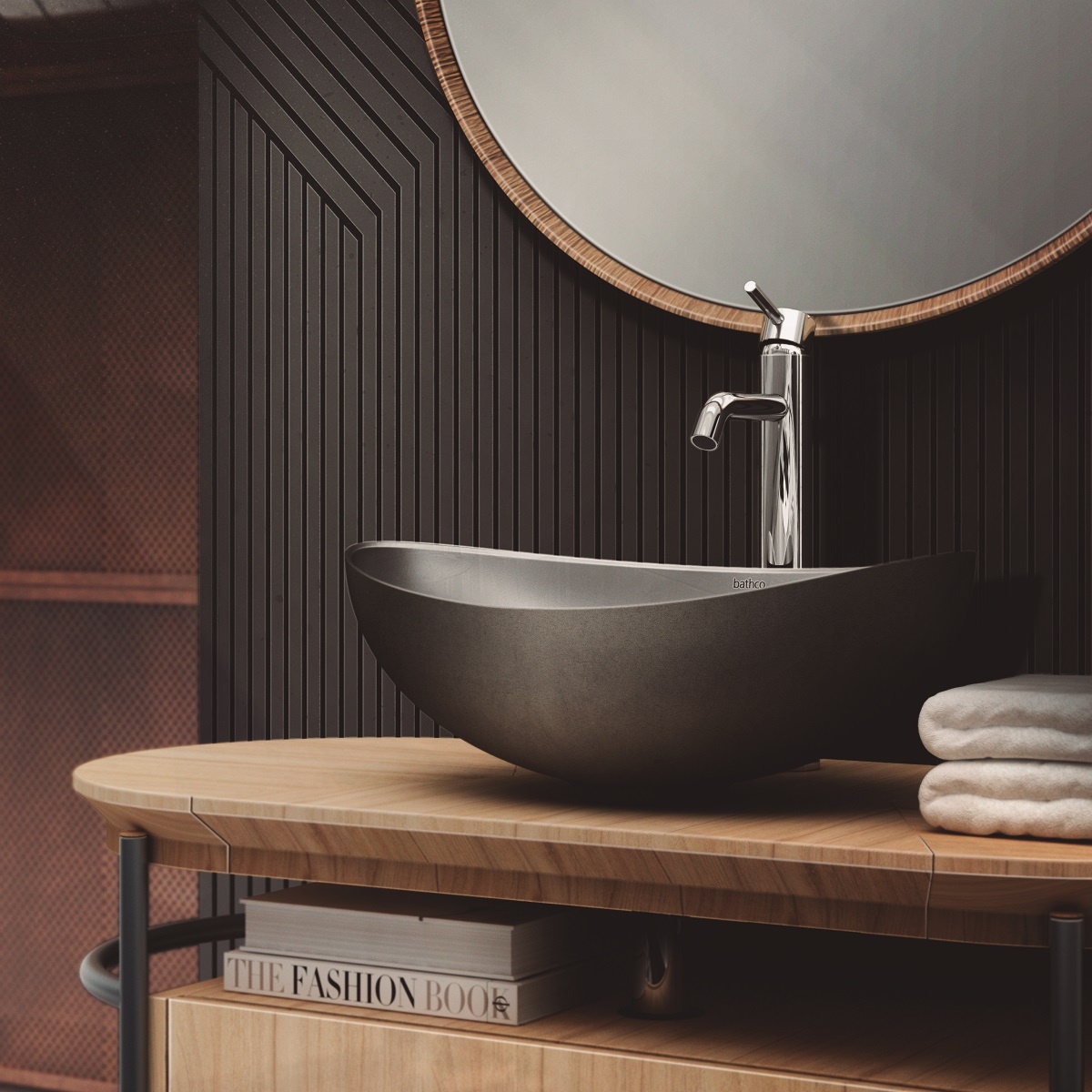 Støpejernservant Bathco Begursa