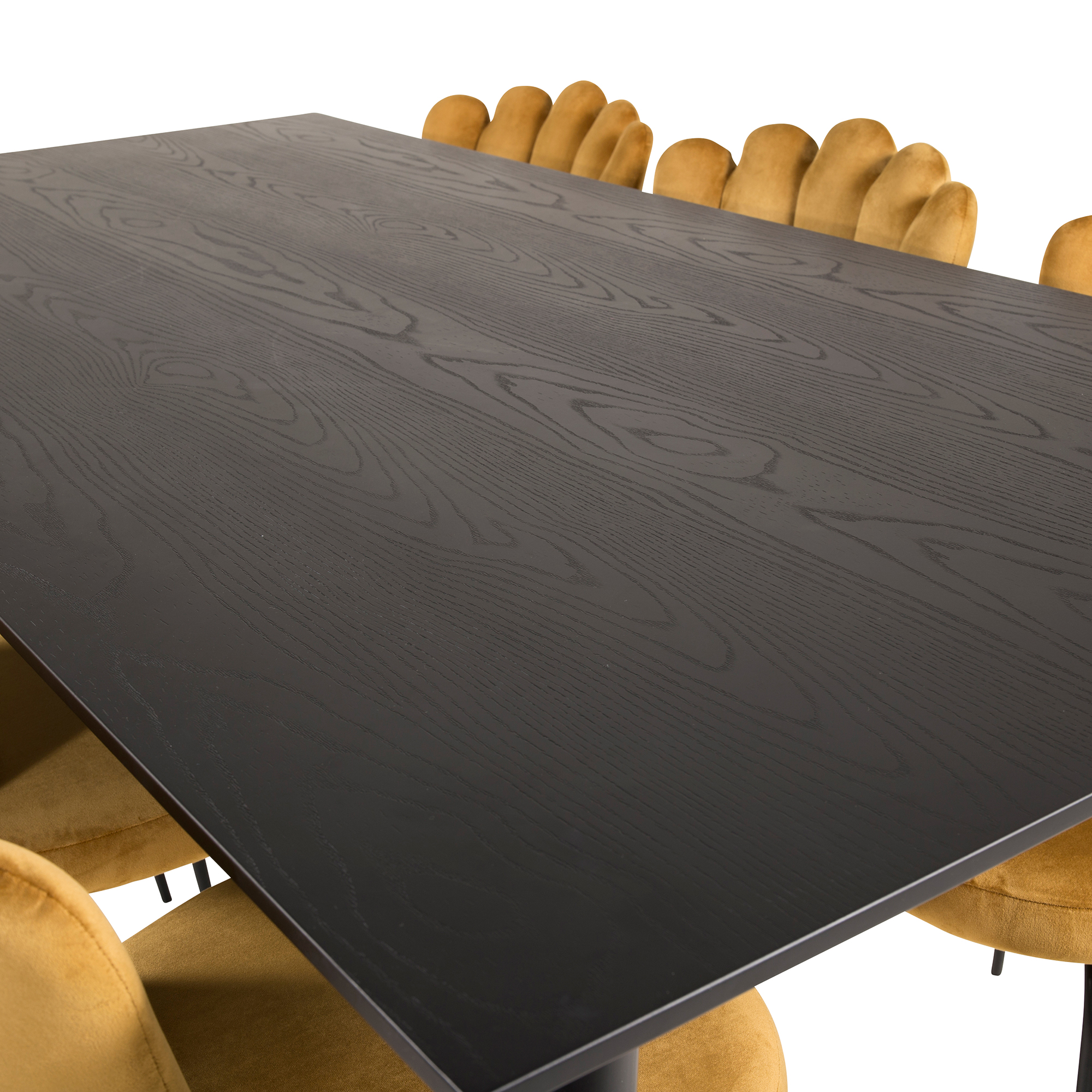 Spisegruppe furniture/fashion Disa med 6 Limhamn Light Stoler