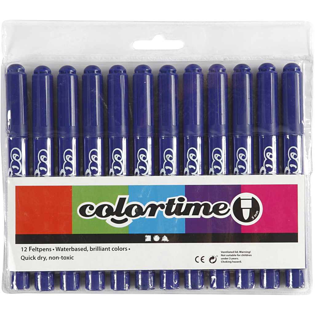 Tusjpenner Creativ Company Colortime Strek 5 mm 1 Pk