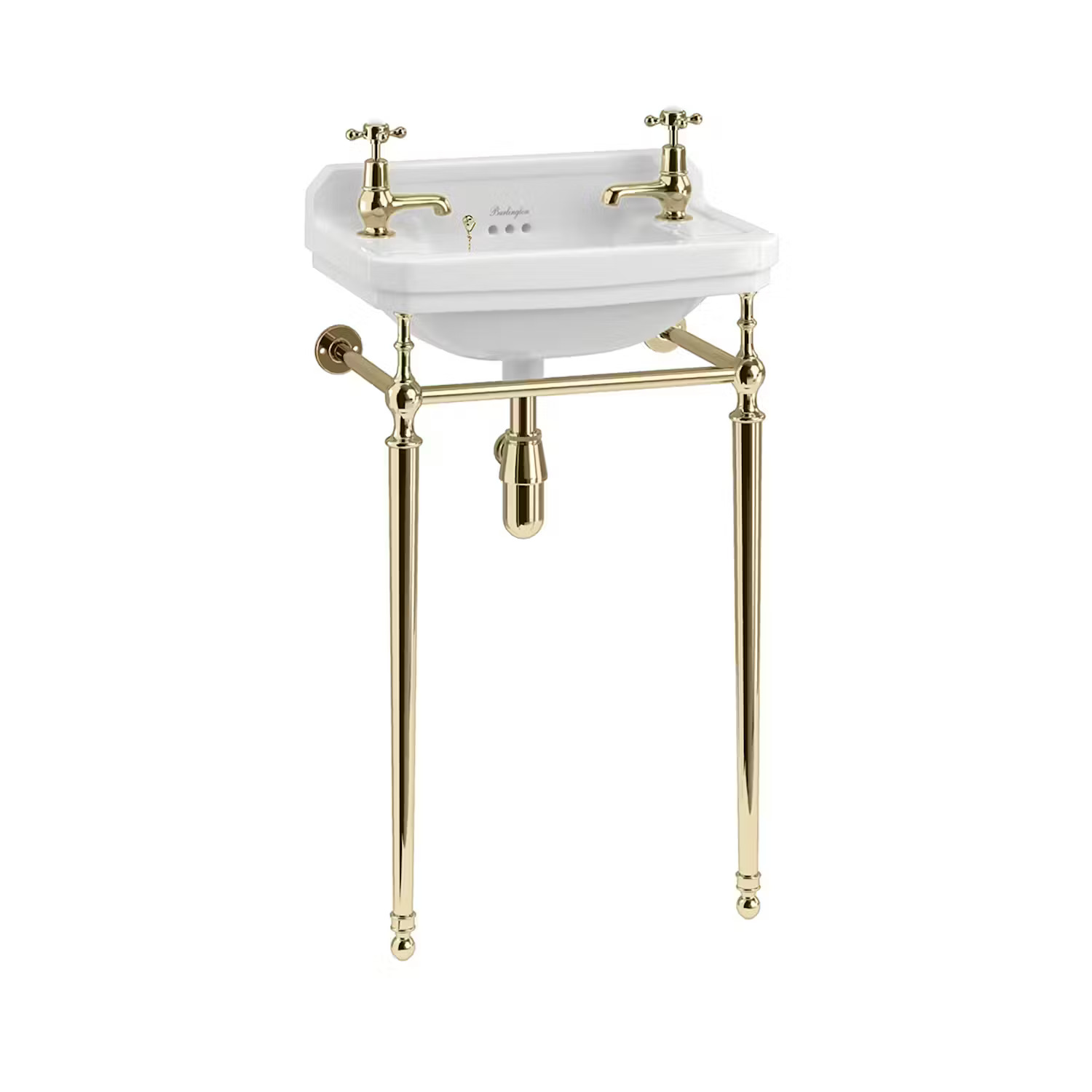 Tvättställ Burlington Edwardian 510 mm 2 Blandarhål