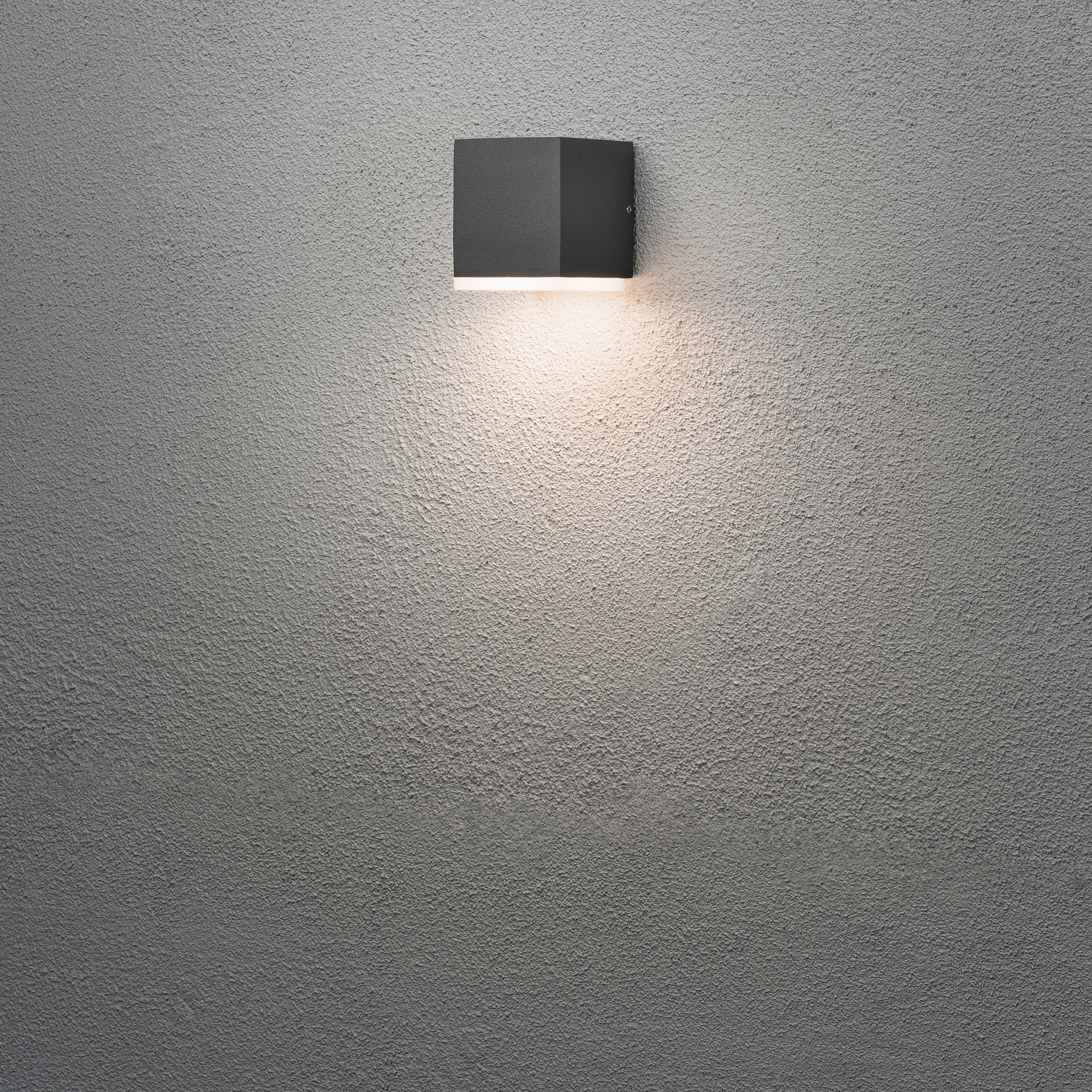 Vegglampe Gnosjö Konstsmide Monza Kub High Power LED