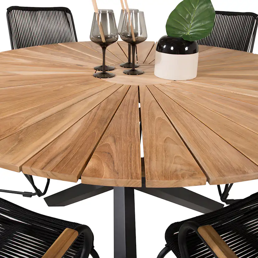 Spisegruppe Venture Home Mexico med 6 Bois Stoler