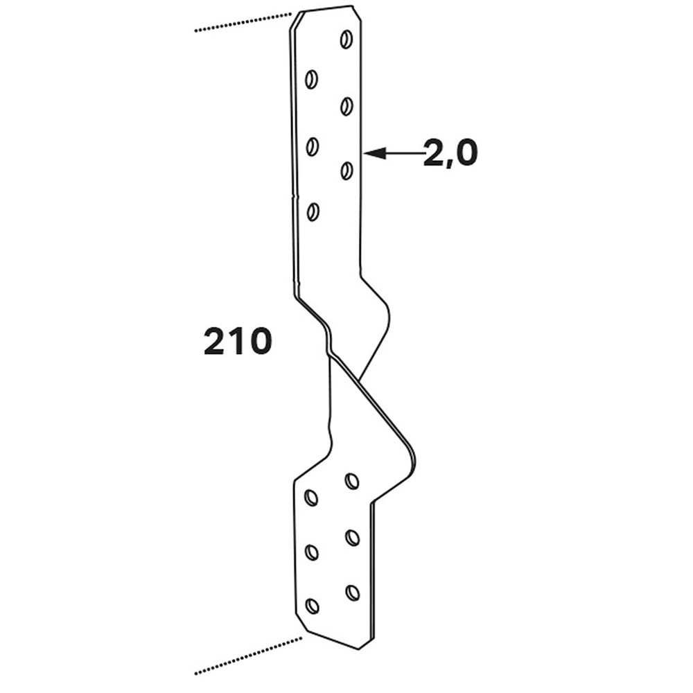 Takfeste FAST RRFU 210x2,0 mm