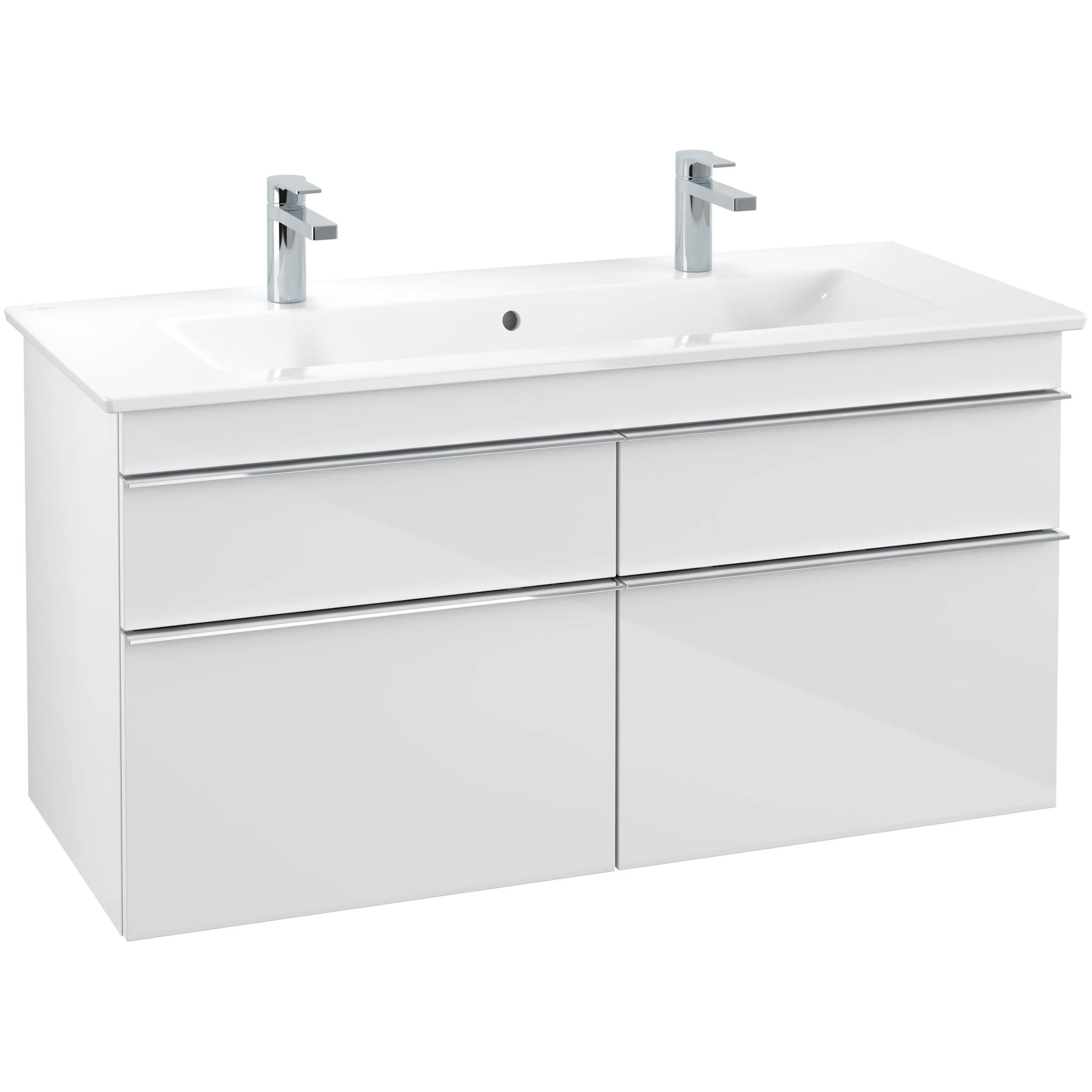 Tvättställsskåp Villeroy & Boch Venticello 115 cm med  4 Lådor för Skåpstvättställ