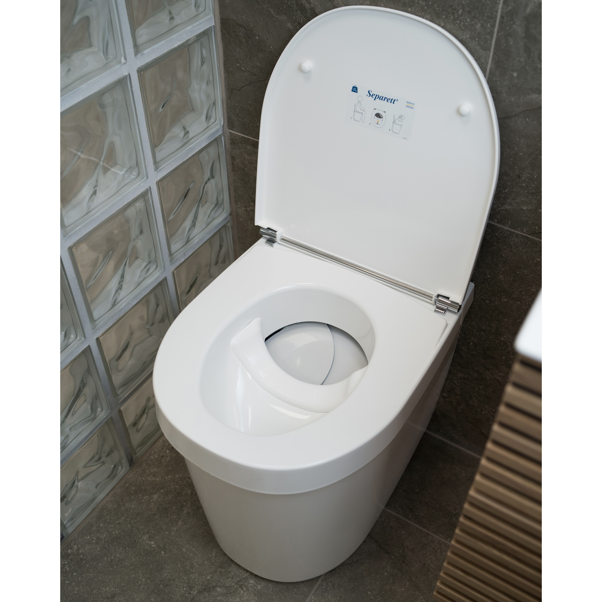 Fritidstoalett Separett Tiny® urinseparerende toalett med urintank