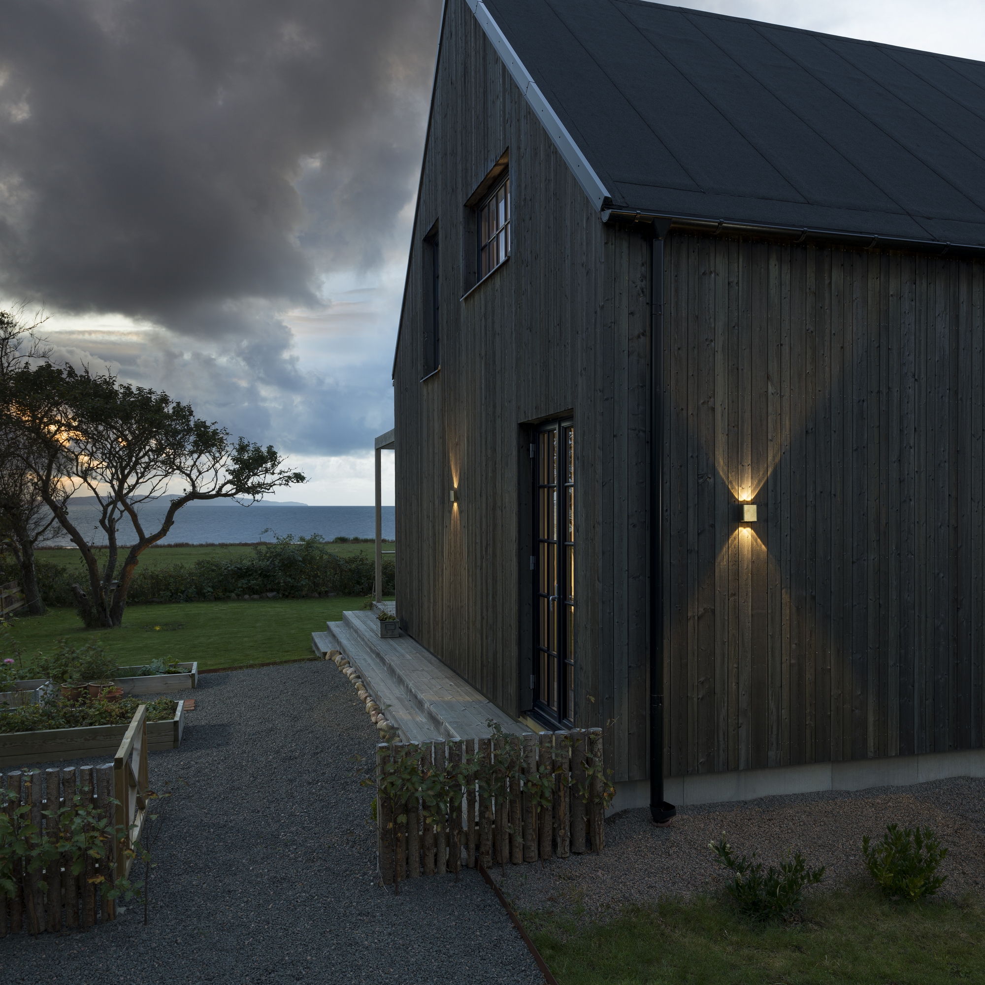 Vegglampe Gnosjö Konstsmide Cheri Messing
