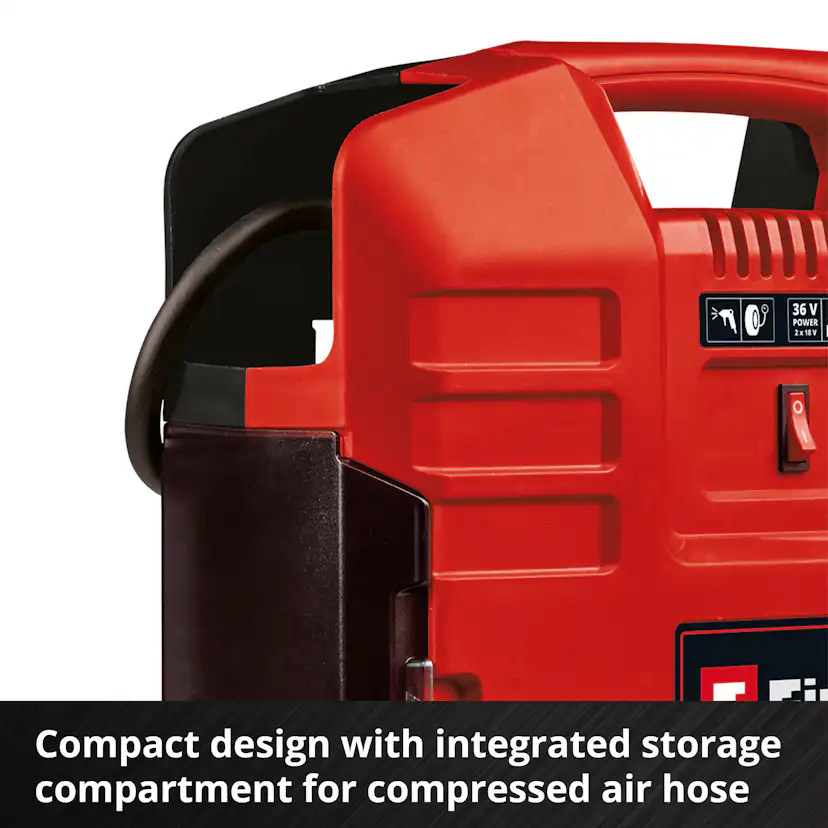 Portabel Kompressor Einhell TE-AC 36/8 Li OF Set-Solo Trådløs uten Batteri