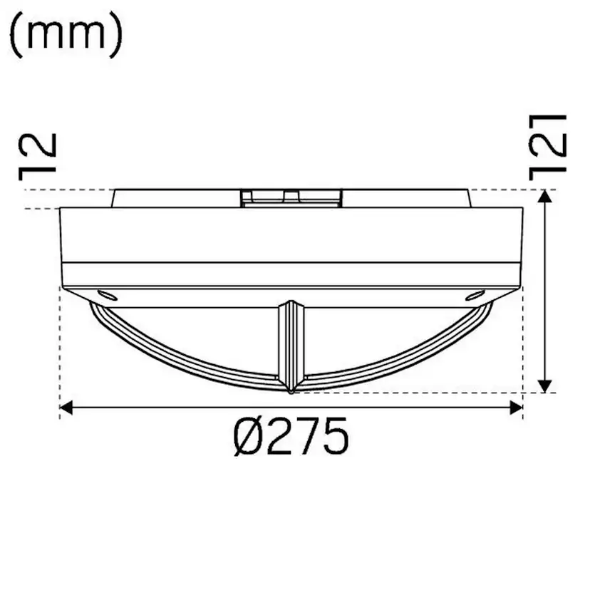 Veggarmatur Hide-a-lite Moon Public Cross II IK10