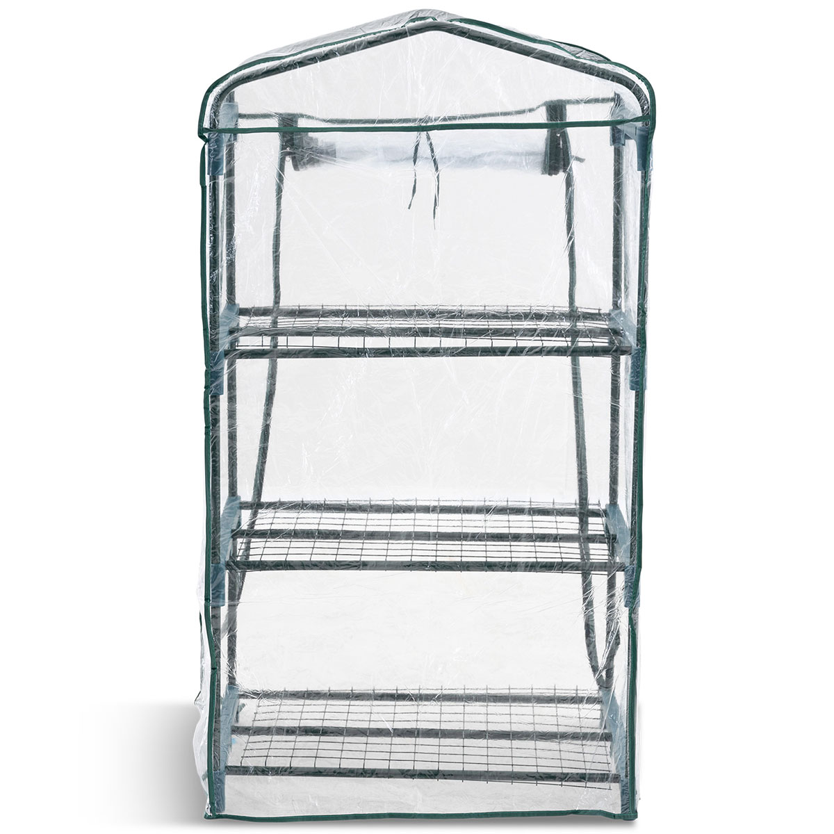 Drivhus Metalcraft 0,3 kvm Grønn Rektangulært