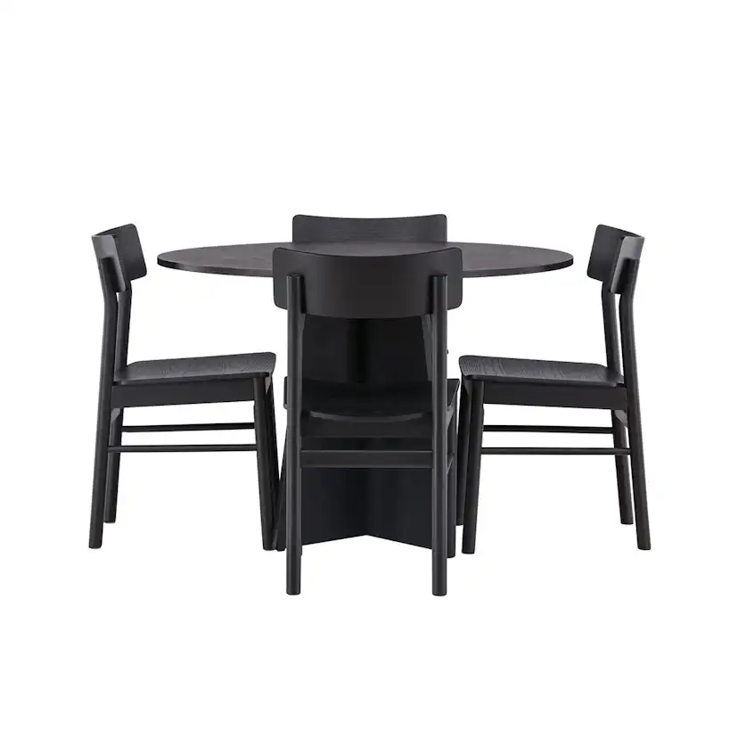 Spisegruppe Venture Home Bootcut 110 med 4 stk Montros