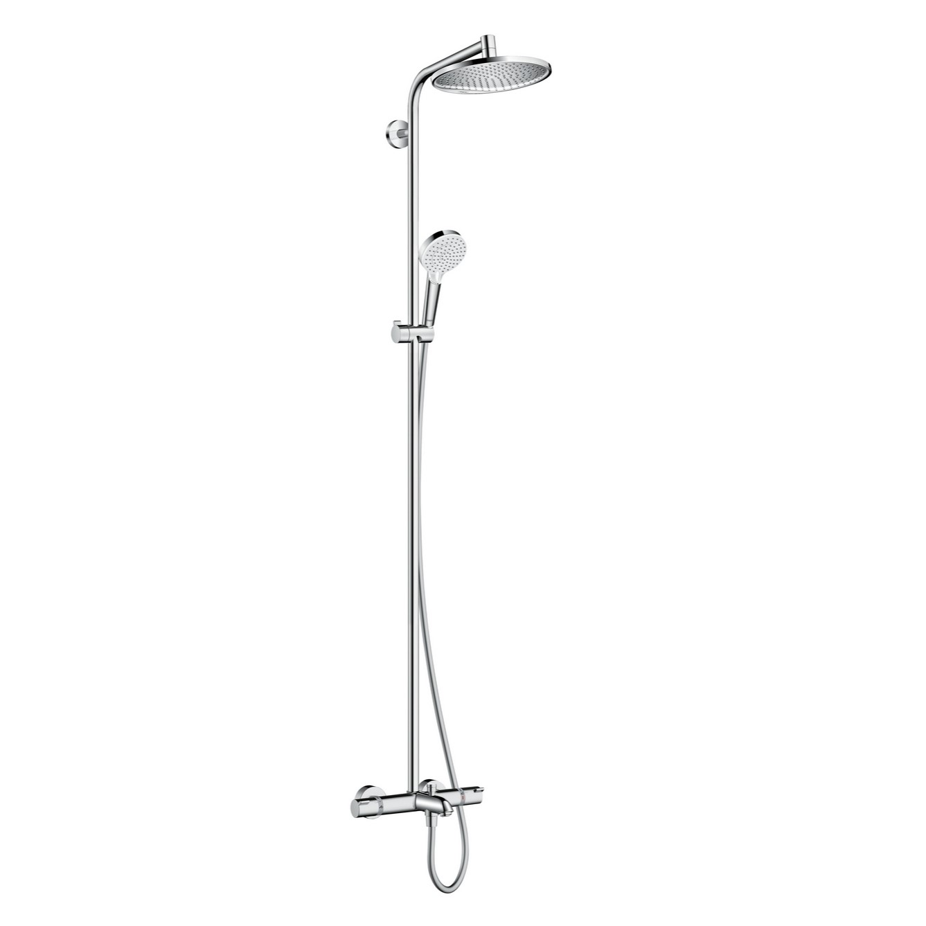 Takdusjsett Hansgrohe Crometta S 240 med Badekarbatteri