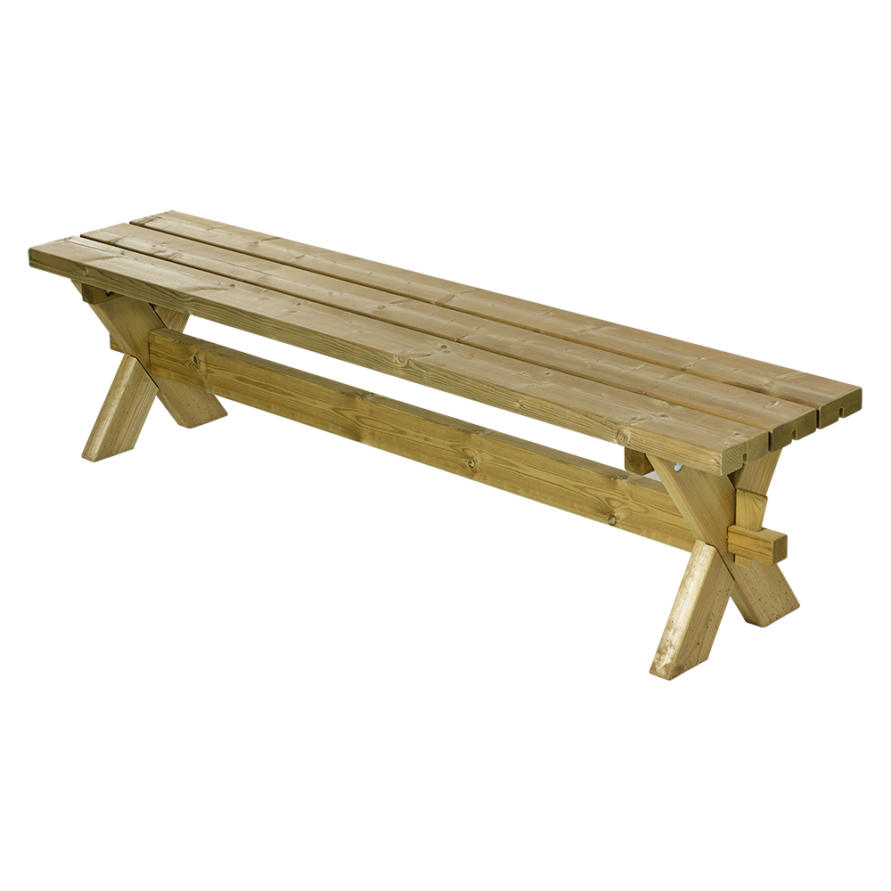 Plankebenk PLUS Nostalgi 177 x 38 x 44 cm