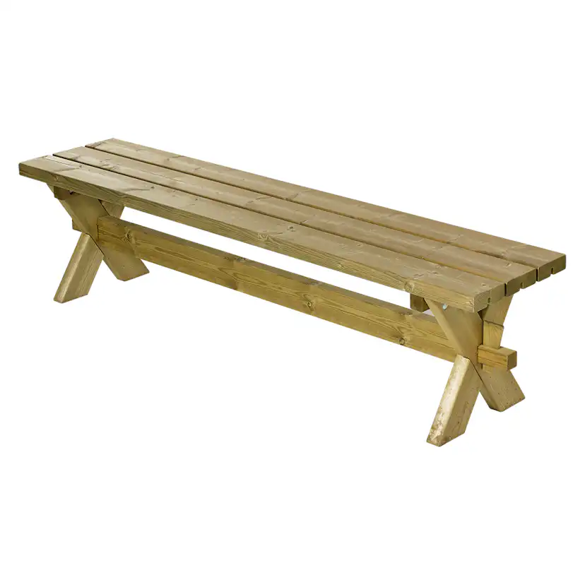 Plankebenk PLUS Nostalgi 177 x 38 x 44 cm