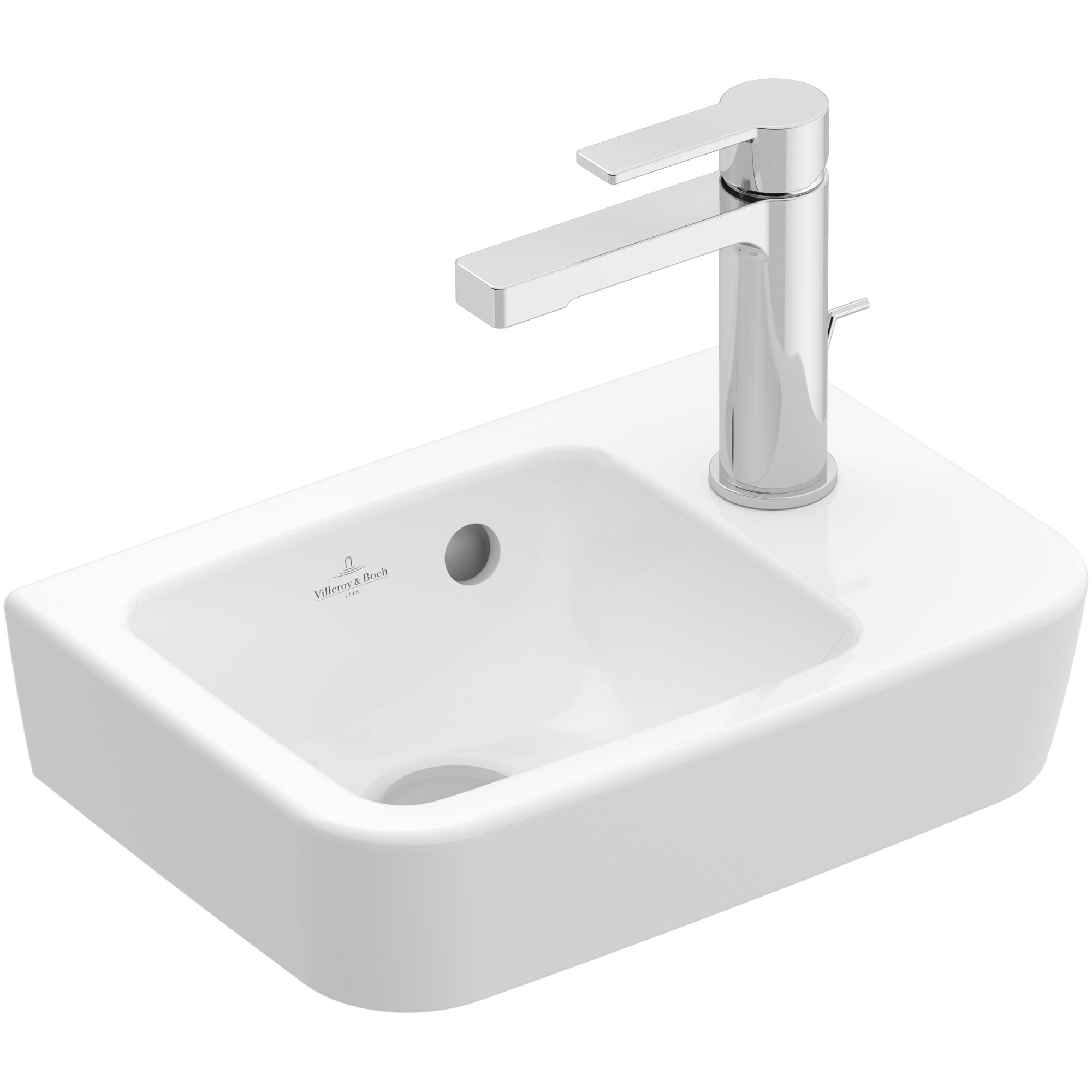 Tv&auml;ttst&auml;ll Villeroy & Boch O.novo Kompakt Rektangul&auml;rt f&ouml;r Sidomonterad Blandare