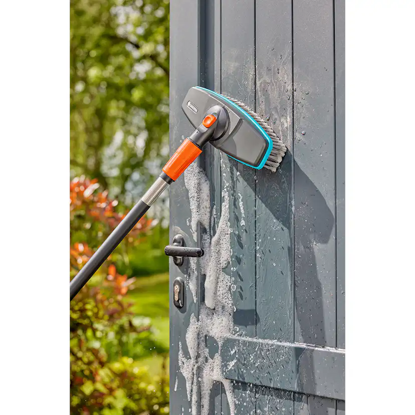 Vaskebørstesett Gardena Cleansystem S Mykt med Skaft