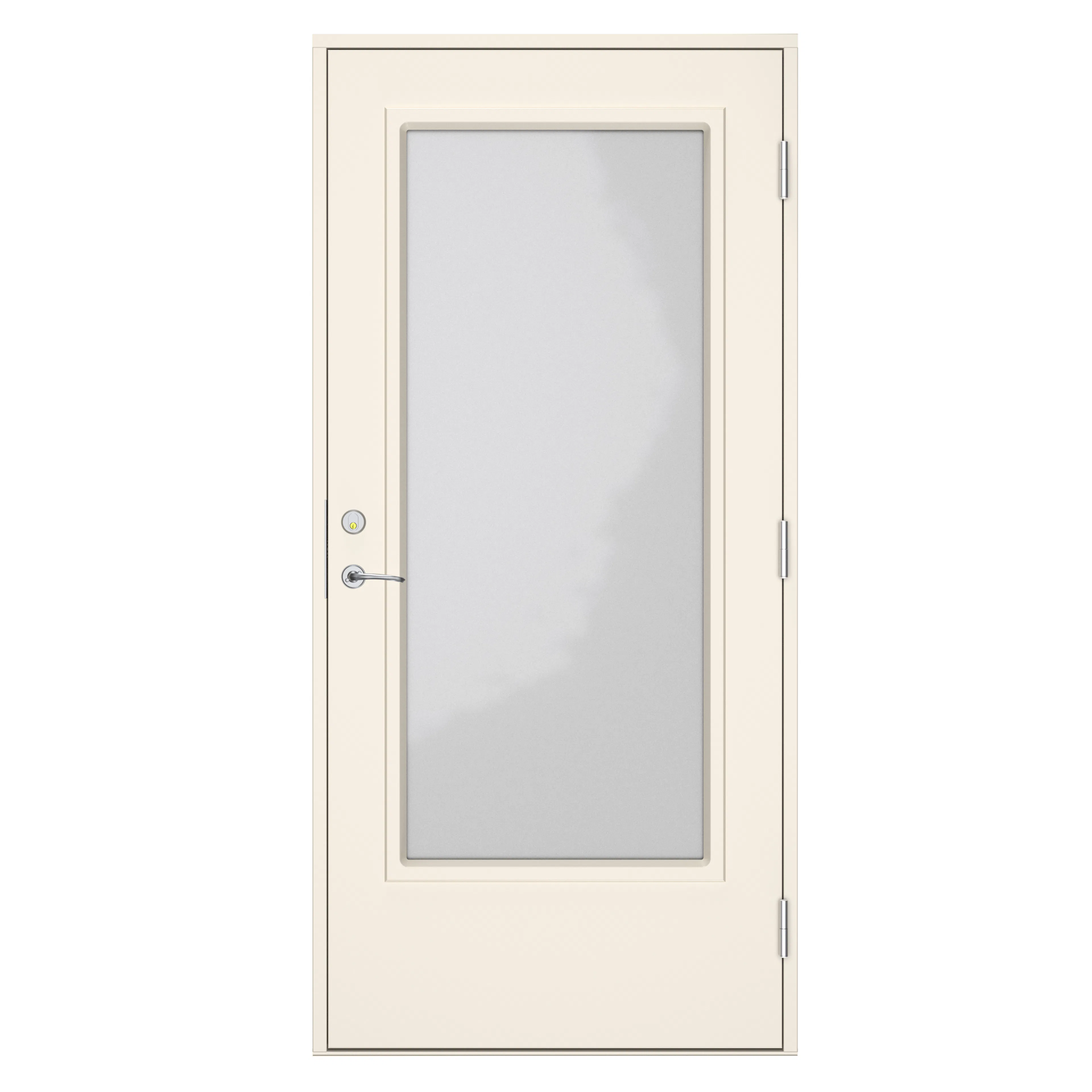 Ytterdør Swedoor Clever-Line+ ReisaNCS-0502-Y Vit 10x21, Vänster