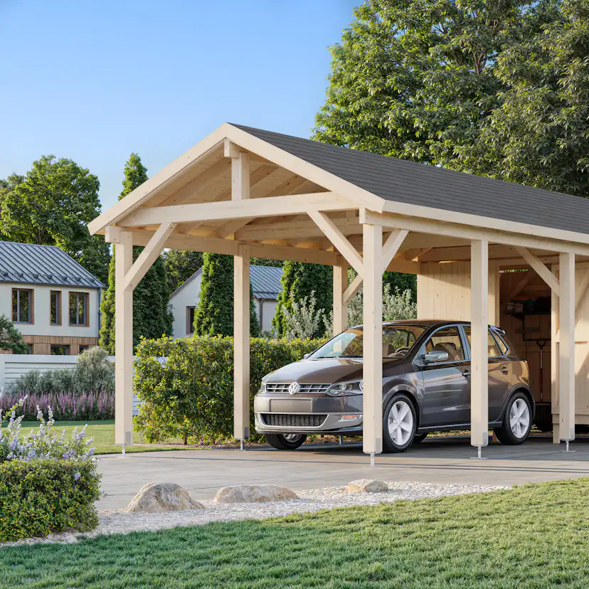 Carport Palmako Robert 23,1 m2 med Bod