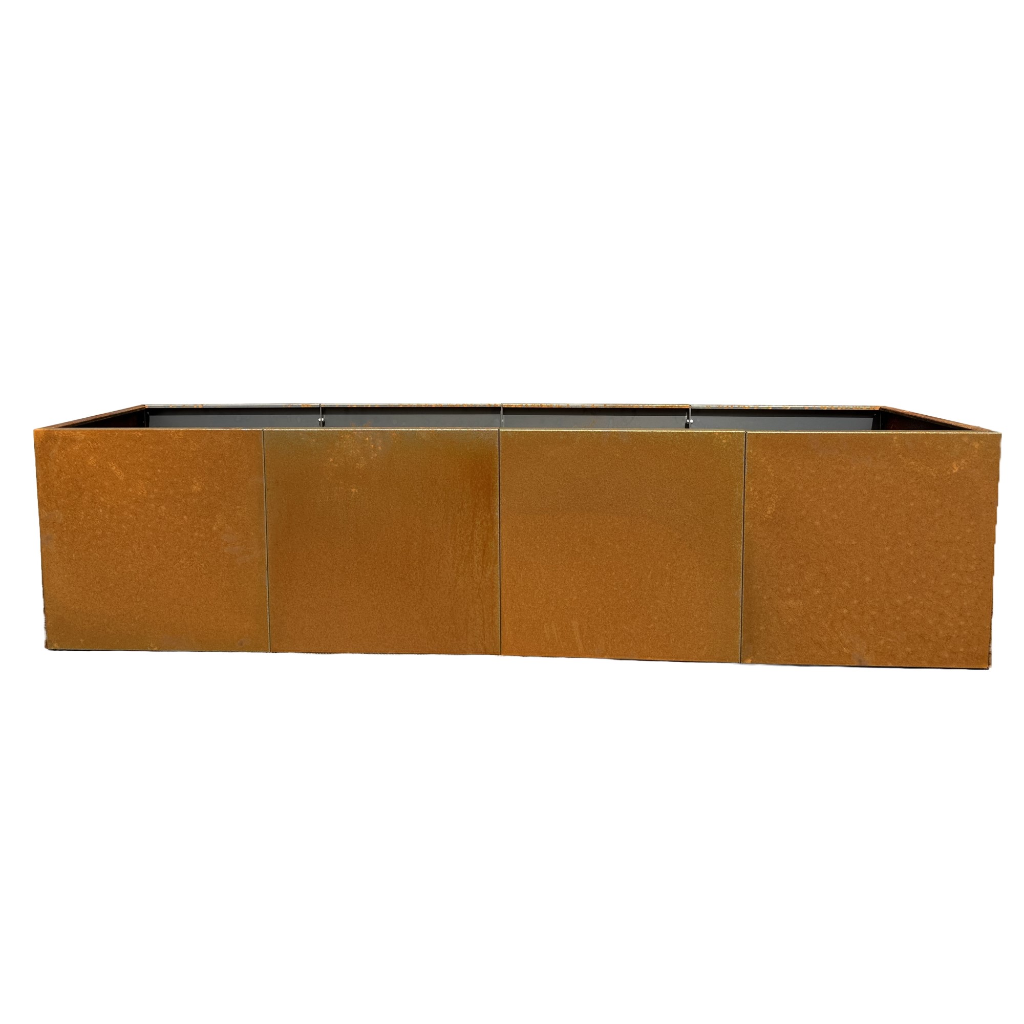 Blomsterkasse Recal Corten 228x57x55