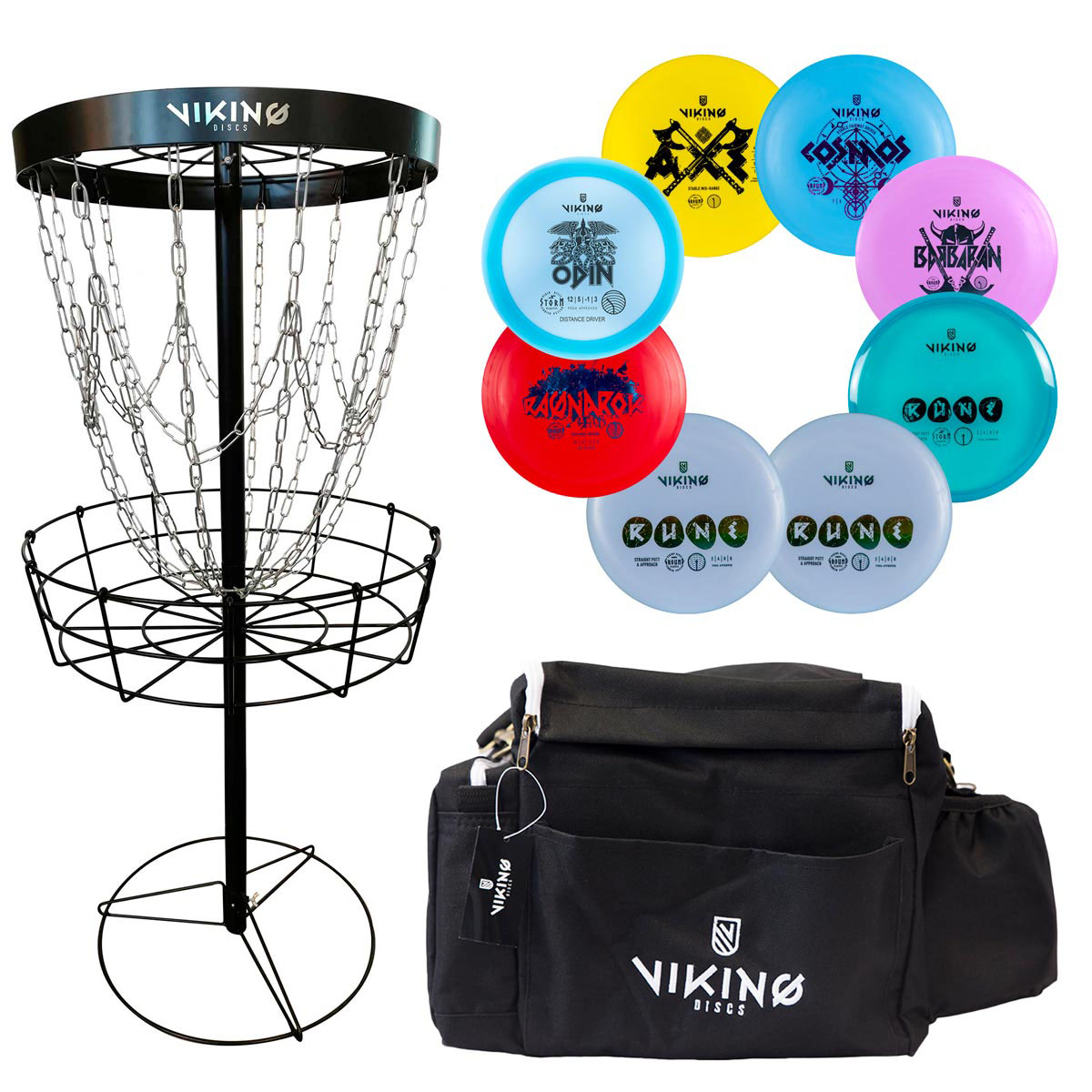 Frisbeegolfkurv Viking Discs Challenger Sett