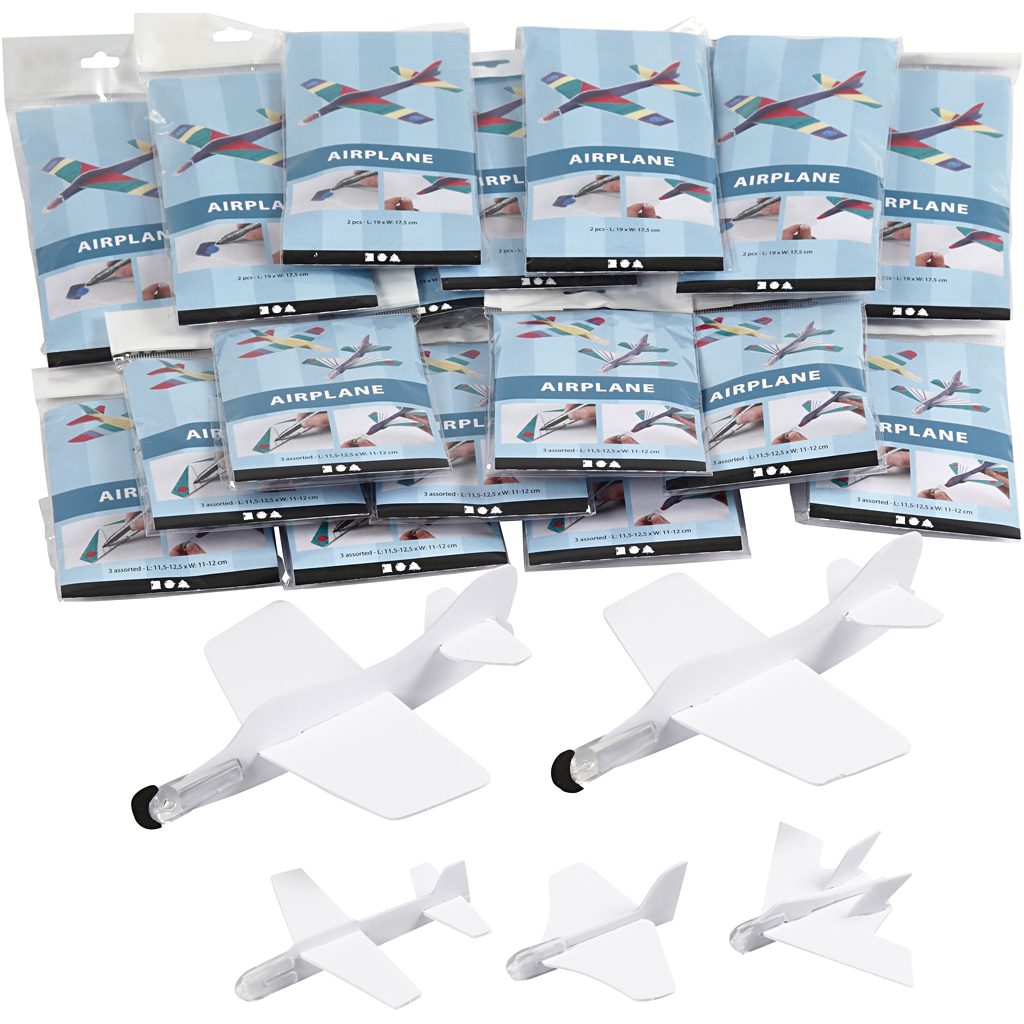Fly Creativ Company Hvit 50 stk/1 Pk