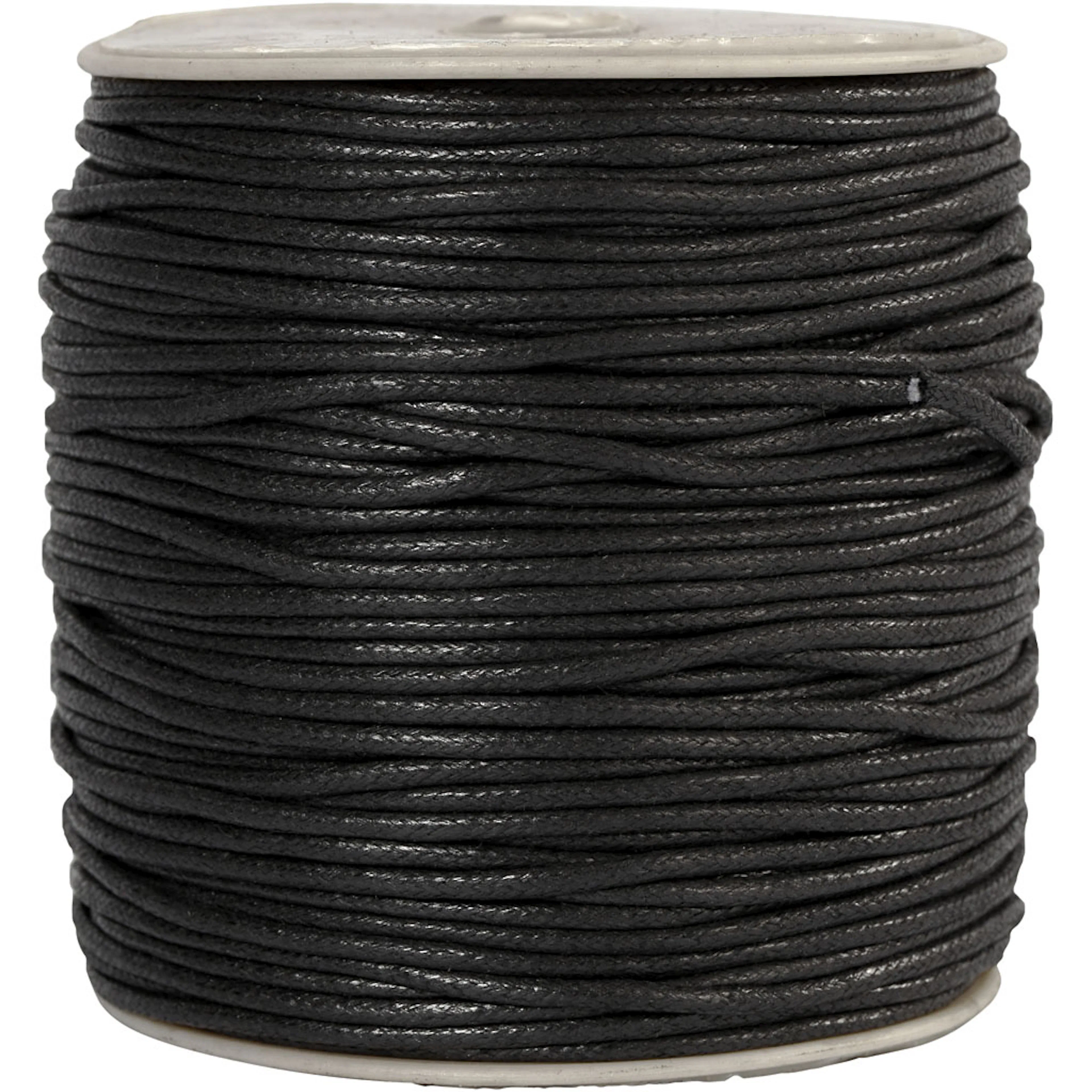 Bomullssnor Creativ Company Tykkelse 2 mm Svart 100 m/1 Pk