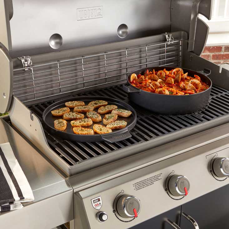 Støpejernsgryte Weber Duo GBS