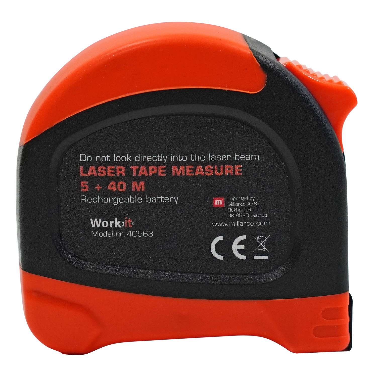 Lasermålebånd Work it 5 + 40 m