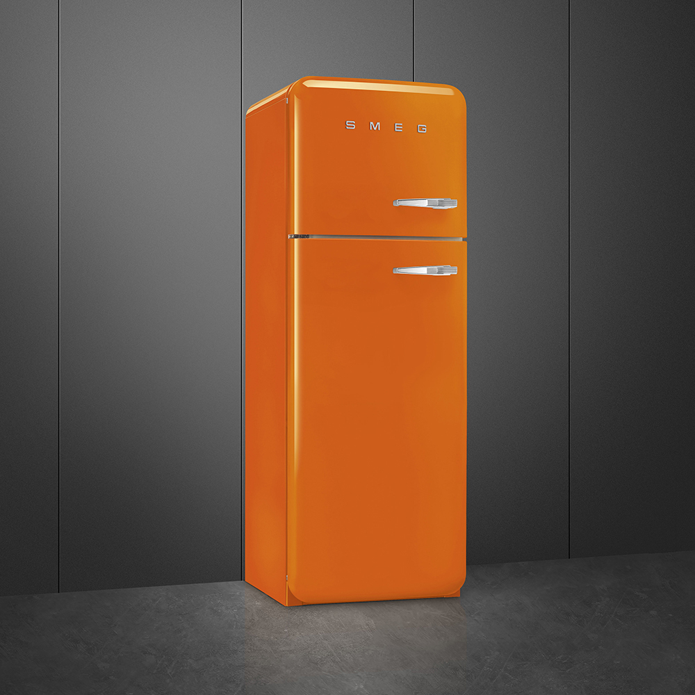 Kombiskap Kjøleskap/Fryser Smeg FAB30LOR6 Orange 50's Style