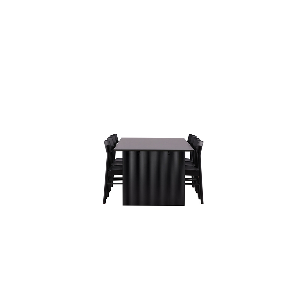 Spisegruppe Venture Home Vail med 6 Crosett Stoler