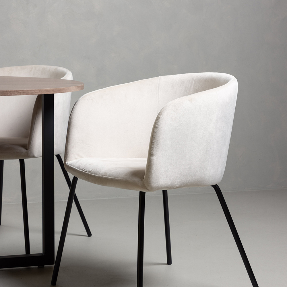 Spisegruppe Venture Home Durango med 4 Berit Stoler