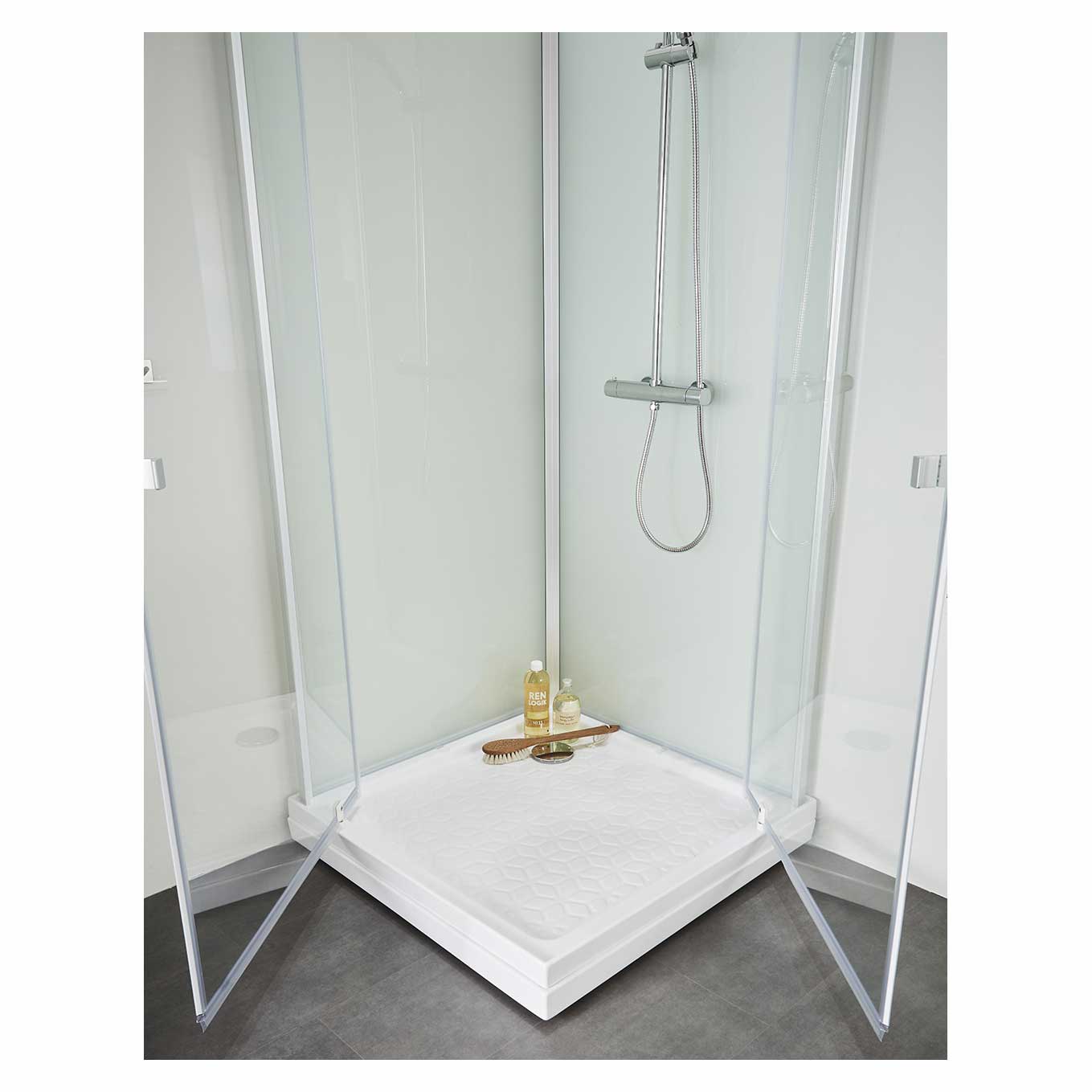 DUSCHKABIN BREEZE DELUXE 80X80 SQUARE 800x800 mm