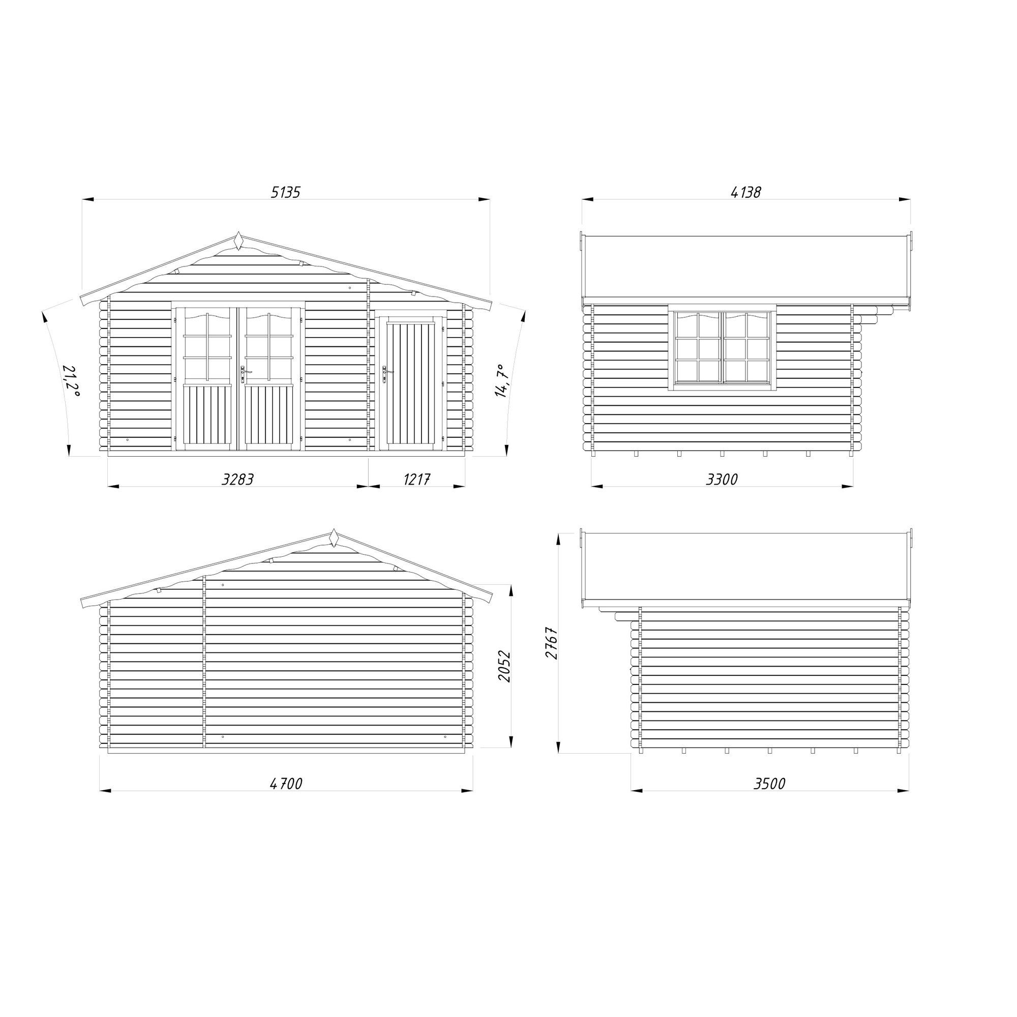 Gjestehytte Palmako Emma 14,2 M2