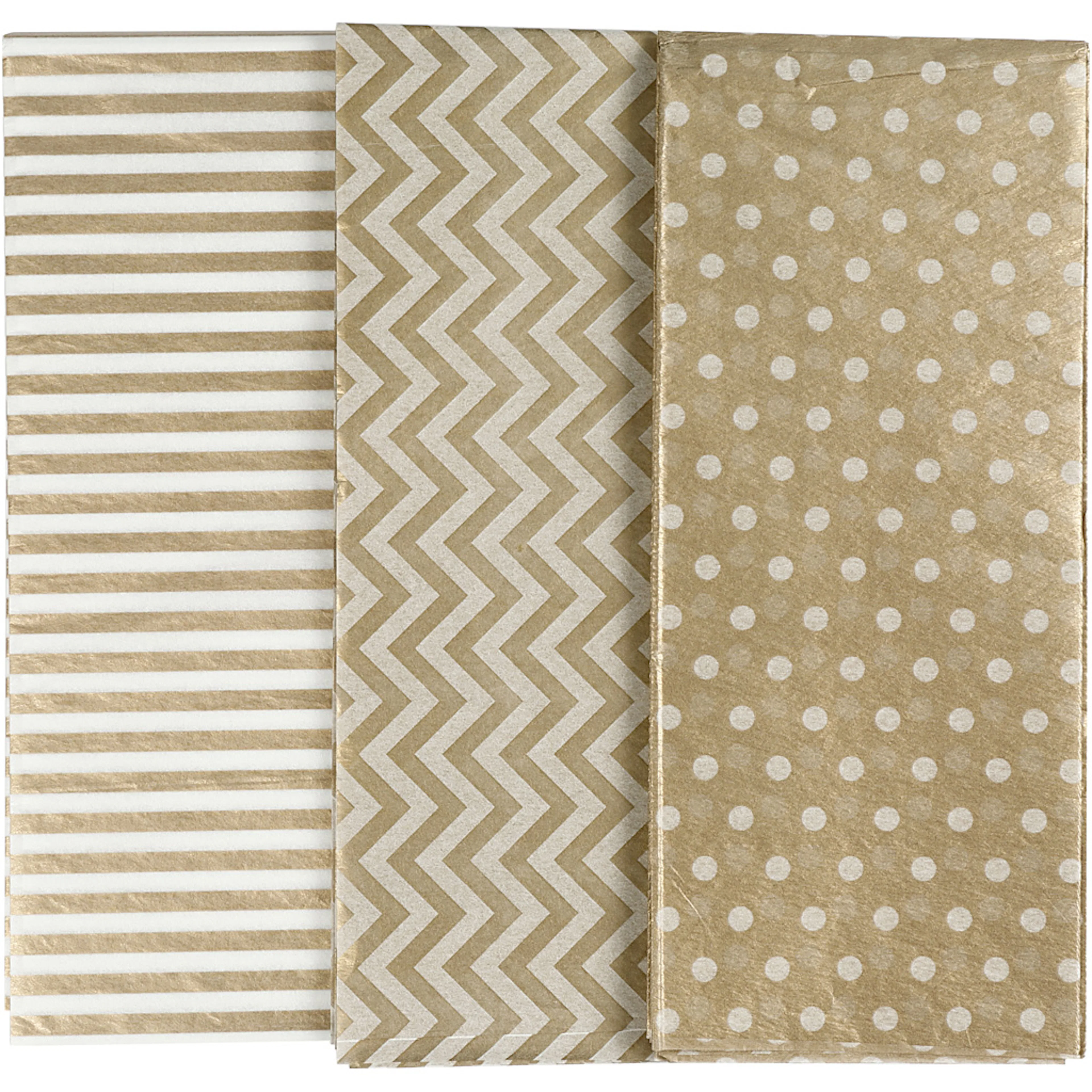 Silkepapir Creativ Company med trykk 50x70 cm 1 pk