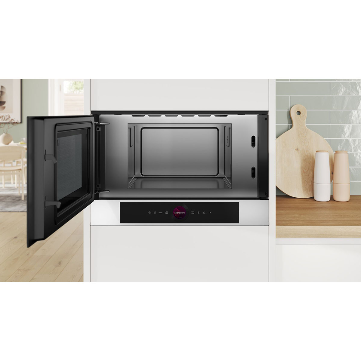 Mikrobølgeovn Bosch Serie 8 BFL7221 Innbygging