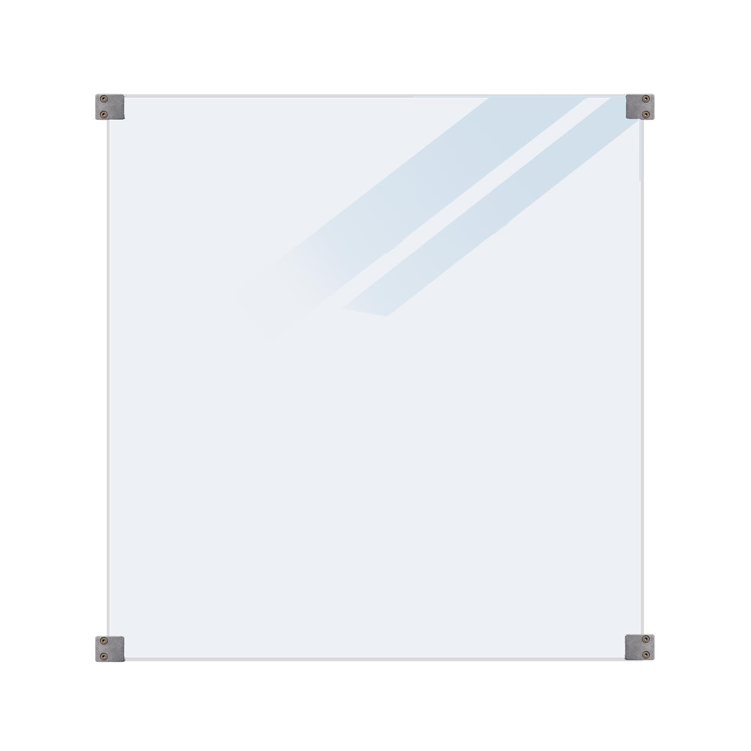 Glassrekkverk PLUS Frostet 90x91