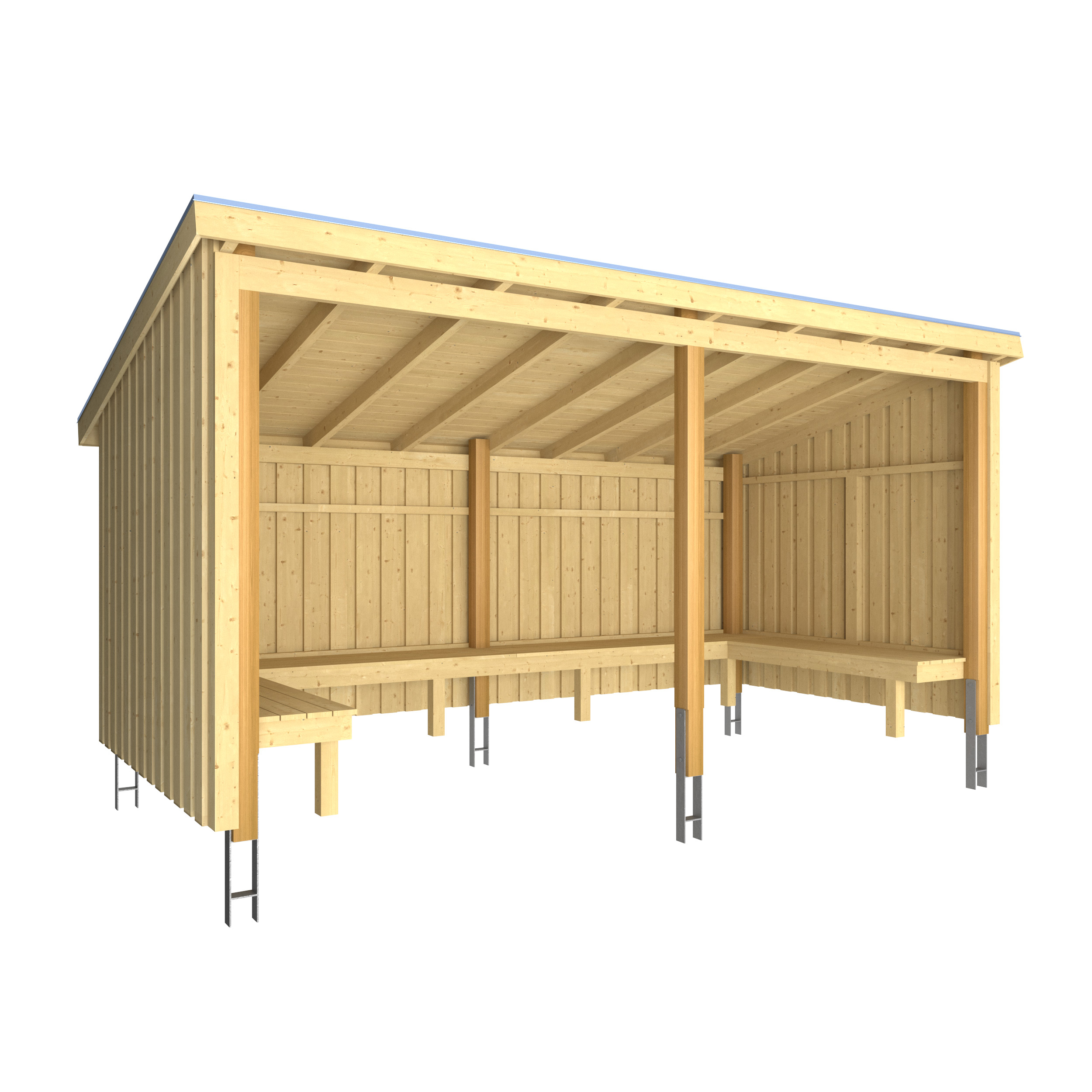 Bålhytte PLUS Nordic 9,5 m2