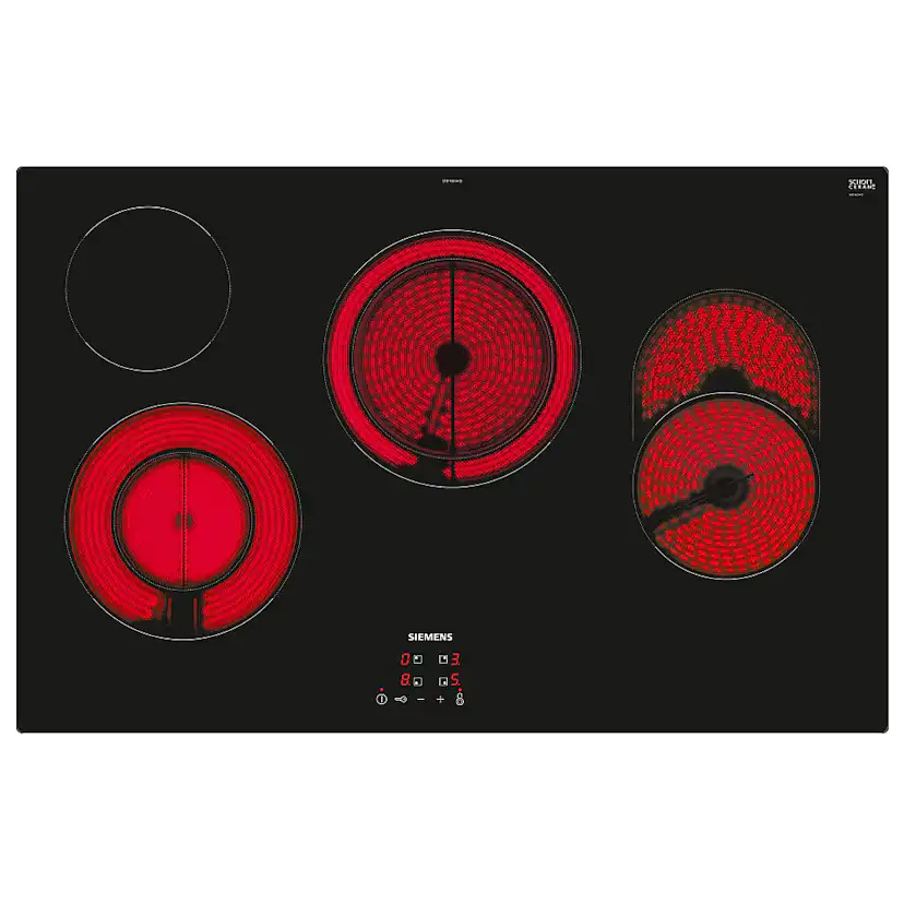 Platetopp Siemens iQ300 ET81RBHA1D med Doble Kokesoner