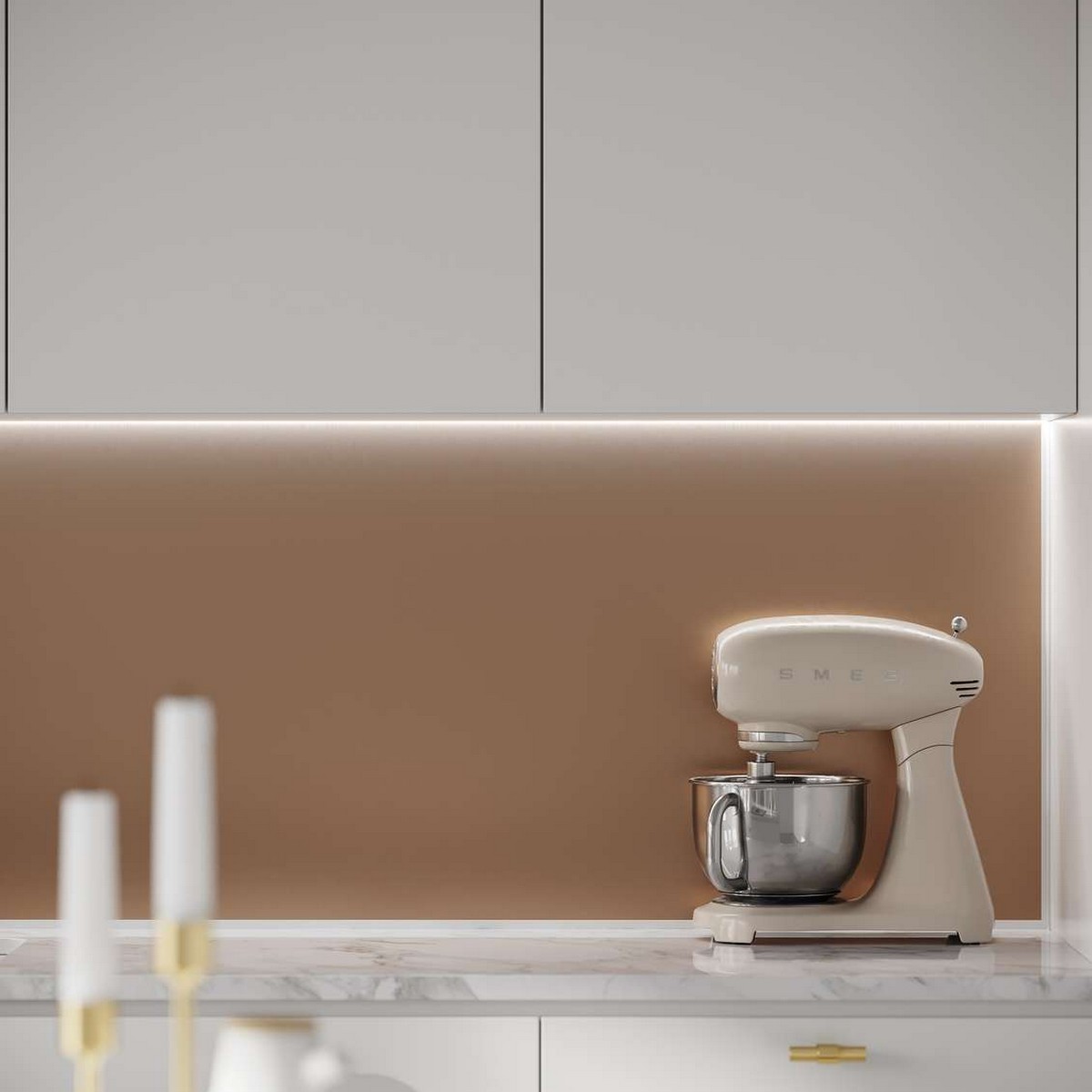 KJØKKENPL 5006-K00 COPPER Lengde: 580 mm