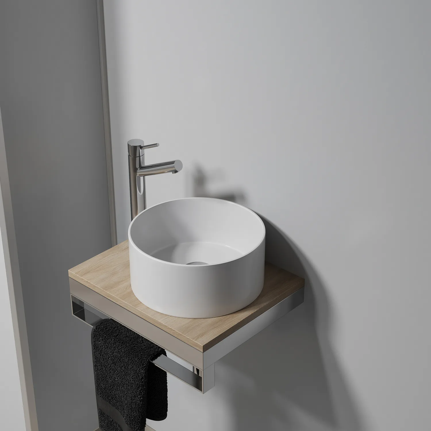 BADEROMSP 172S POLARGRÅ PROSJ 2720 Lengde: 2720 mm