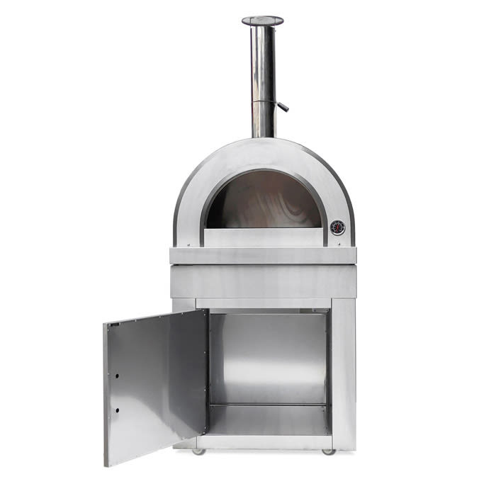 Vedfyrt Pizzaovn Myoutdoorkitchen Classic Line Stainless Modul Naples