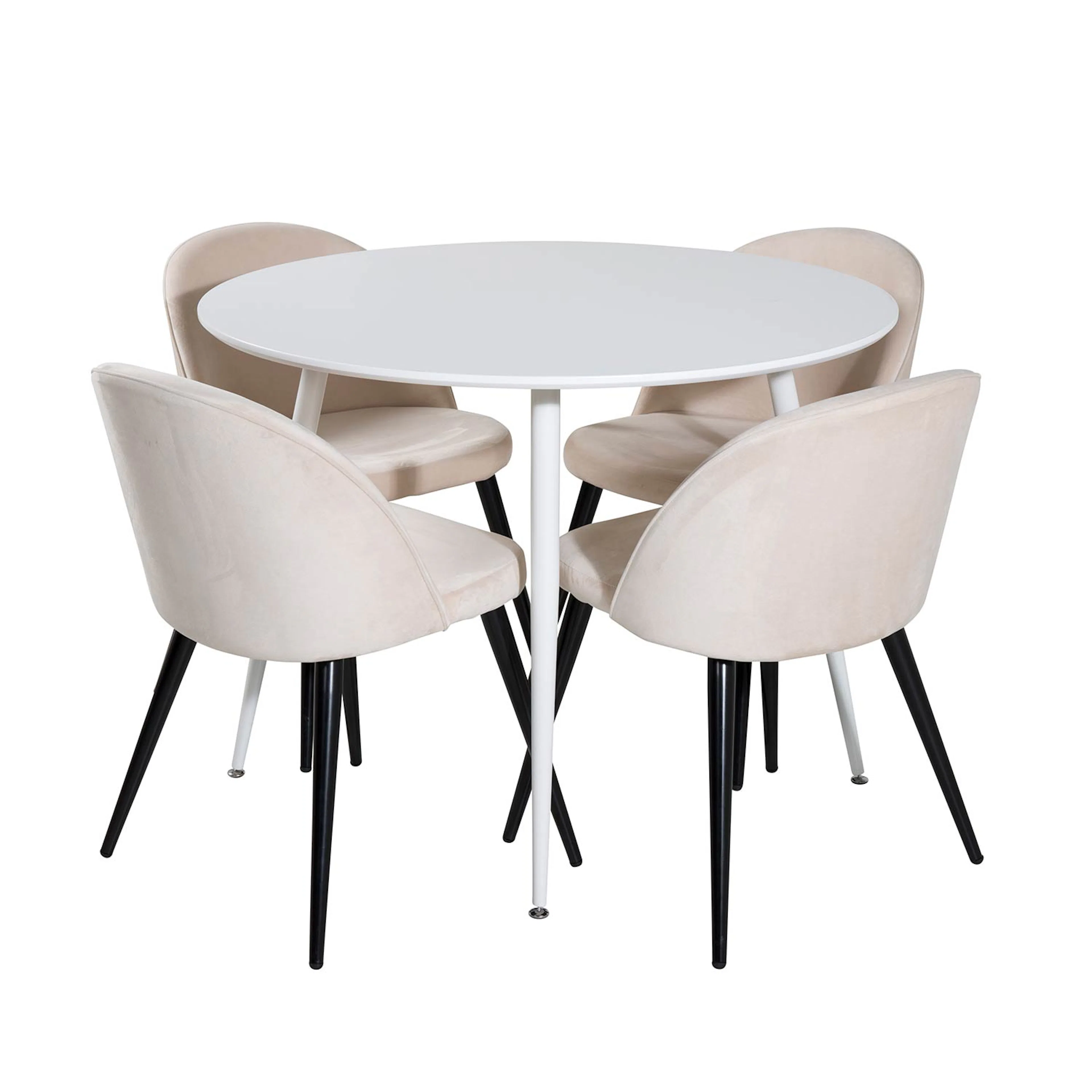 Hvit/Beige/Svart