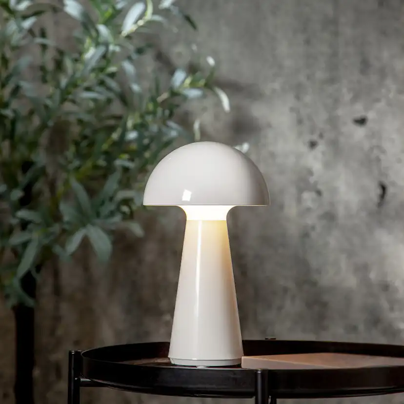 Bordlampe Star Trading Mushroom